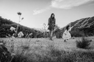 unposed natural family photographer, high desert Southern California family photographer kid portraits