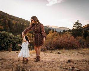 unposed natural family photographer, high desert Southern California family photographer kid portraits