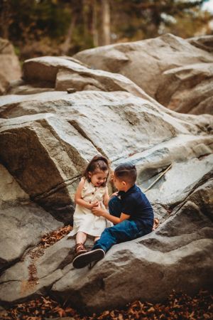 unposed natural family photographer, high desert Southern California family photographer kid portraits