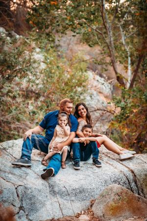 unposed natural family photographer, high desert Southern California family photographer kid portraits