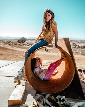 unposed natural family photographer, high desert Southern California family photographer kid portraits