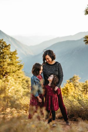 unposed natural family photographer, high desert Southern California family photographer kid portraits
