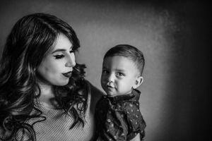 unposed natural family photographer, high desert Southern California family photographer kid portraits