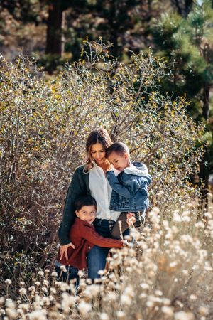 unposed natural family photographer, high desert Southern California family photographer kid portraits
