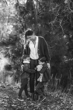 unposed natural family photographer, high desert Southern California family photographer kid portraits