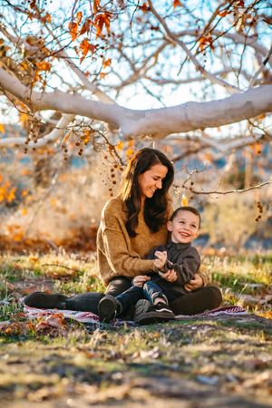 unposed natural family photographer, high desert Southern California family photographer kid portraits