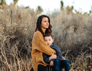 unposed natural family photographer, high desert Southern California family photographer kid portraits