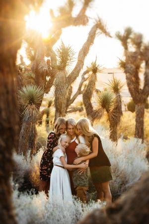 unposed natural family photographer, high desert Southern California family photographer kid portraits