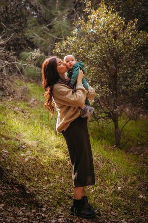 unposed natural family photographer, high desert Southern California family photographer kid portraits