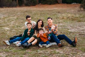 unposed natural family photographer, high desert Southern California family photographer kid portraits