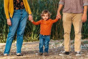 unposed natural family photographer, high desert Southern California family photographer kid portraits