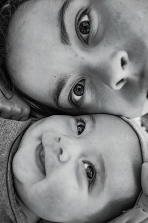 unposed natural family photographer, high desert Southern California family photographer kid portraits