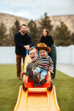 unposed natural family photographer, high desert Southern California family photographer kid portraits