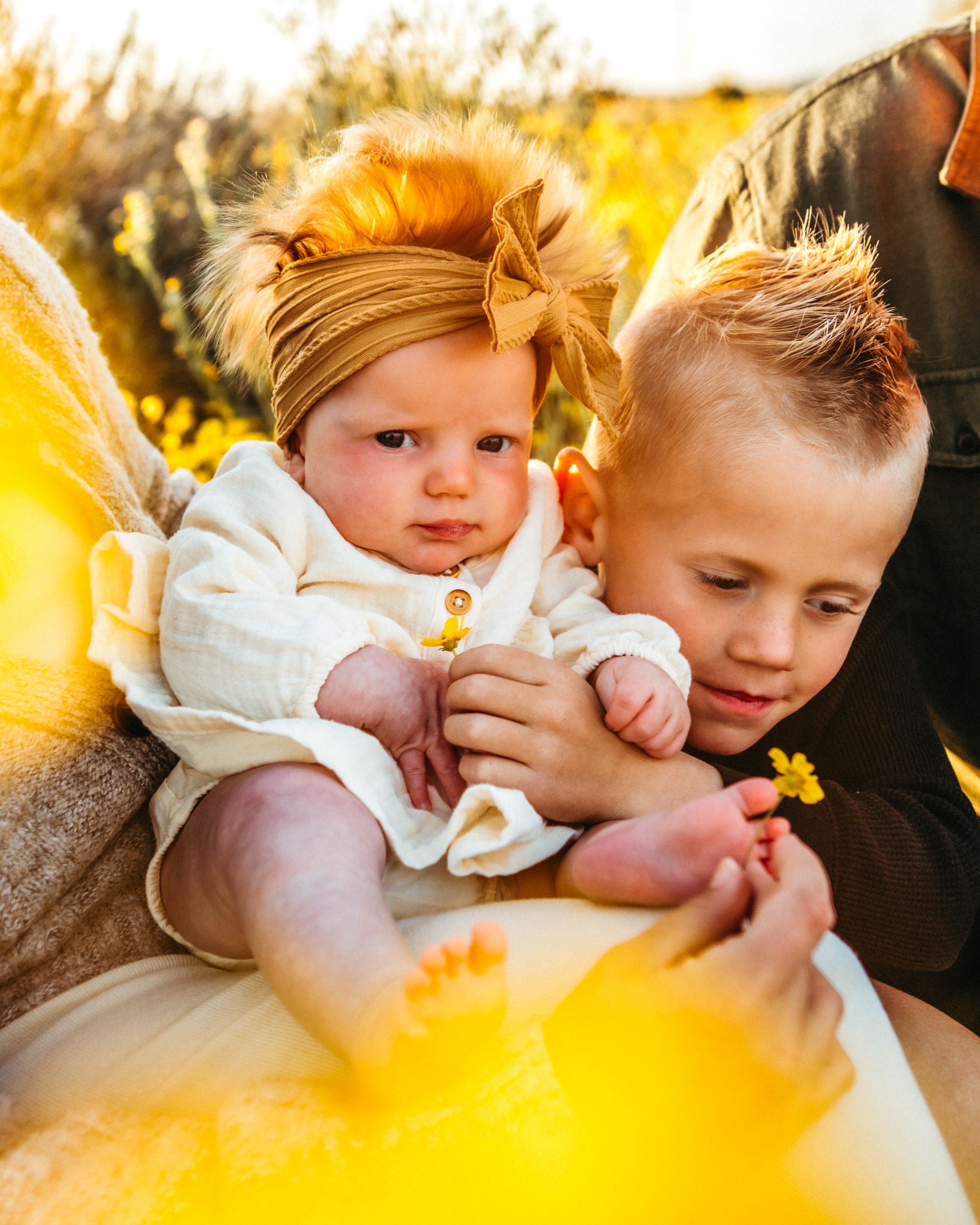 unposed natural family photographer, high desert Southern California family photographer kid portraits