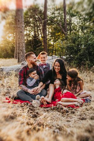 unposed natural family photographer, high desert Southern California family photographer kid portraits