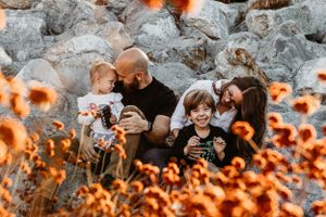 unposed natural family photographer, high desert Southern California family photographer kid portraits