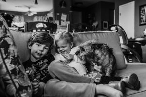 unposed natural family photographer, high desert Southern California family photographer kid portraits