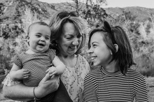 unposed natural family photographer, high desert Southern California family photographer kid portraits