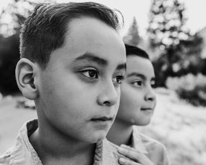 unposed natural family photographer, high desert Southern California family photographer kid portraits