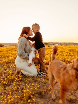 unposed natural family photographer, documentary lifestyle high desert Southern California family photographer