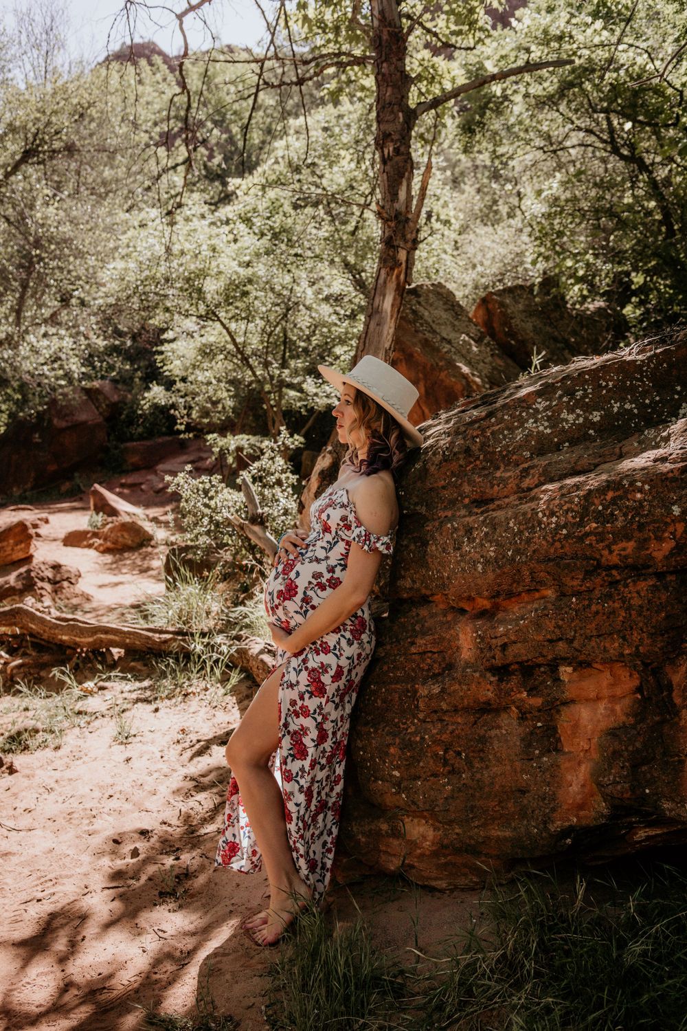 Boho Maternity Session