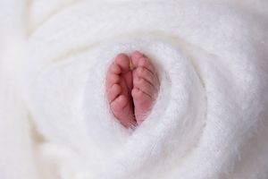 teeny tiny baby toes