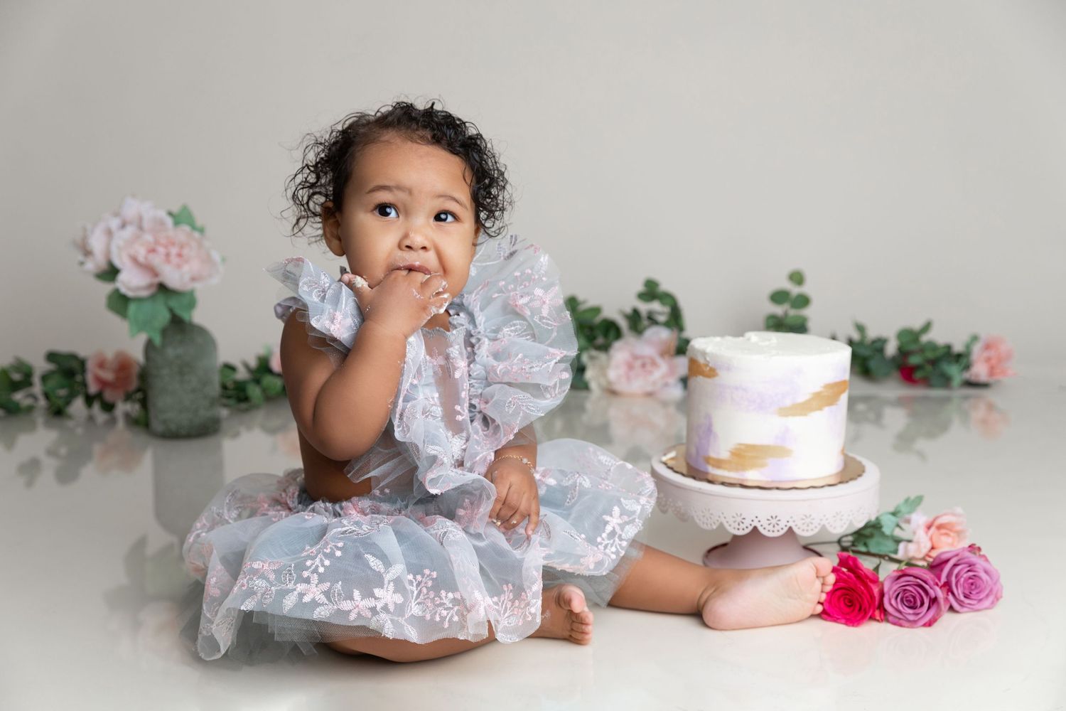 cake smash photographer charlotte nc