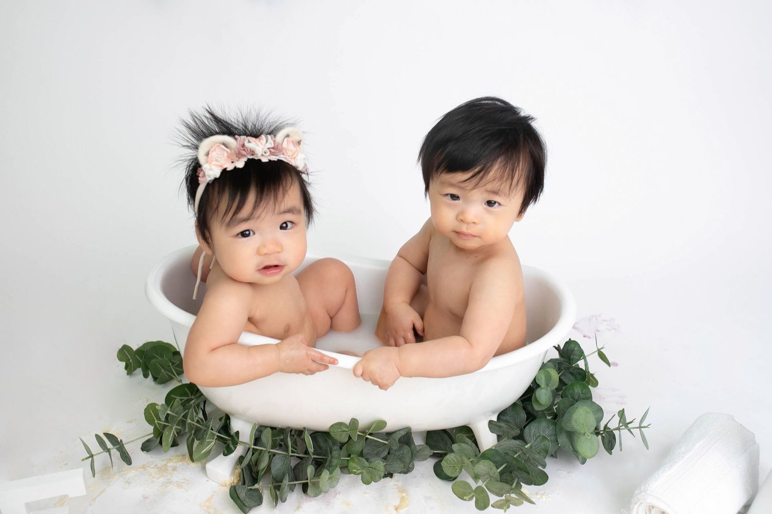 cake smash photographer in huntersville nc