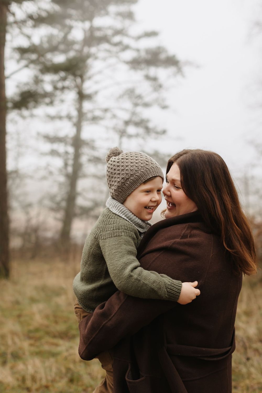 mor og sønn, familiefotografering Kristiansand