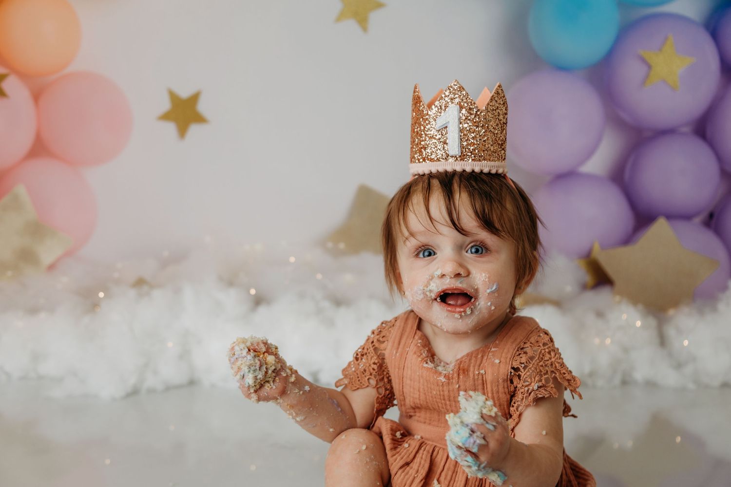 birthday cake smash studio photographer studio trained skilled professional NY WNY East Aurora buffalo