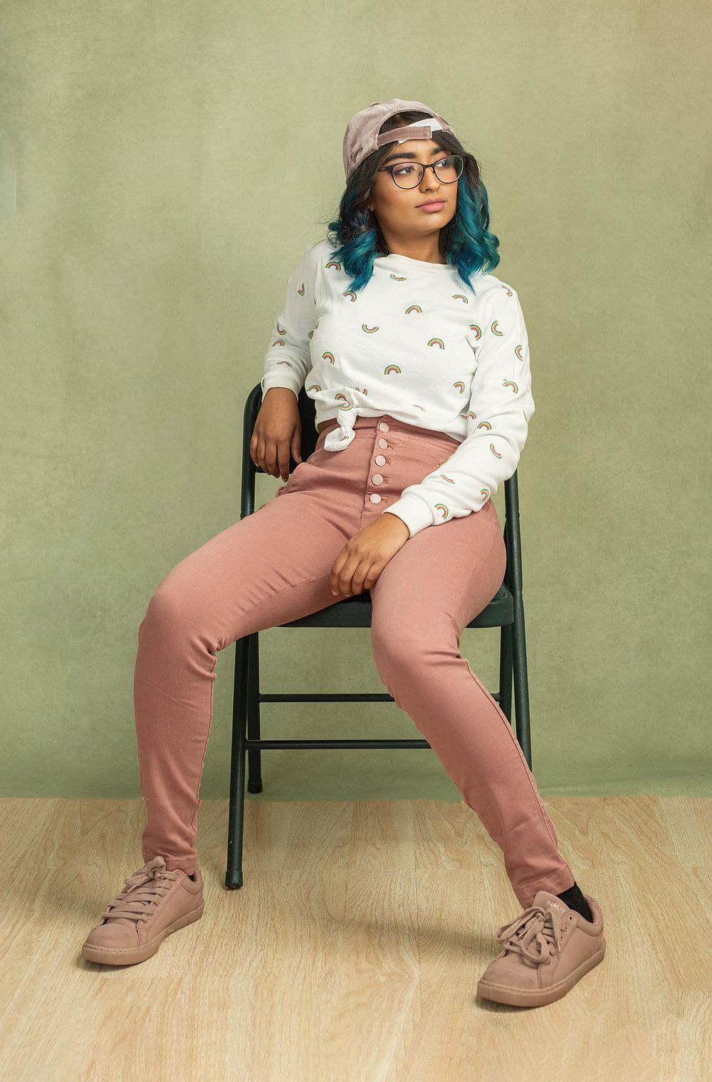 young girl, relaxed, photography