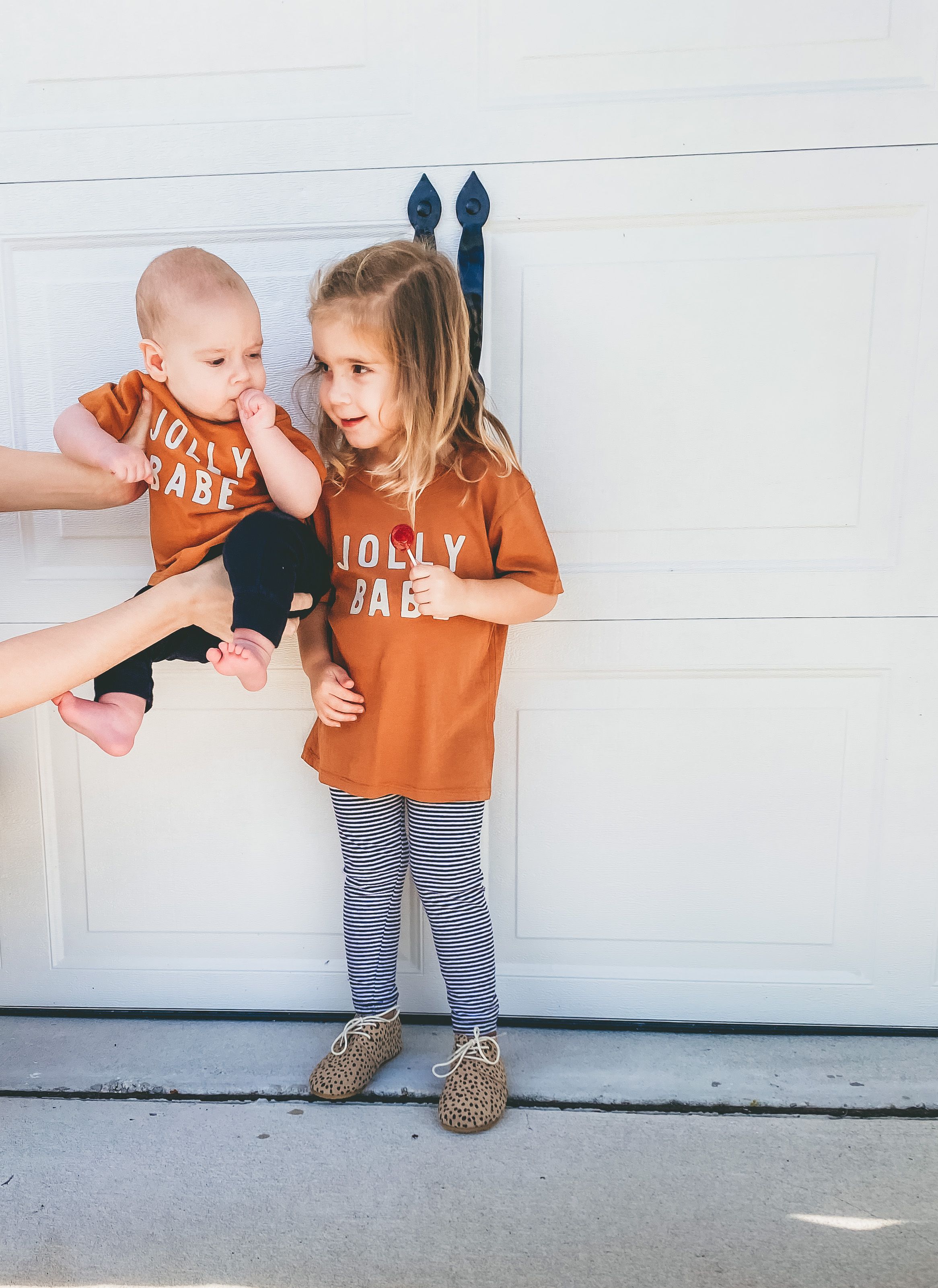 Young Siblings in Small Shop Tee - Lifestyle Branding Photo Session - St. Augustine, FL