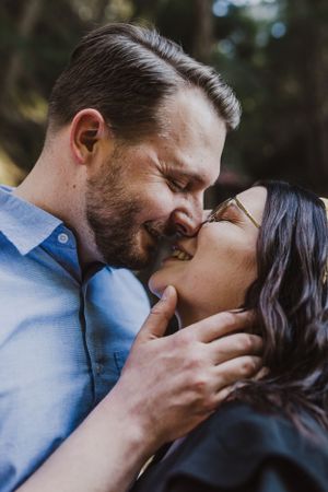 Sunset engagement session at Victoria Park in Truro, Nova Scotia