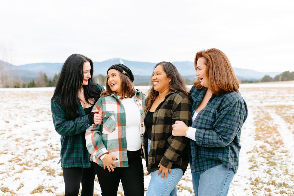 Christmas family photoshoot photographer whiteface mountain lake placid new york adirondack mountains