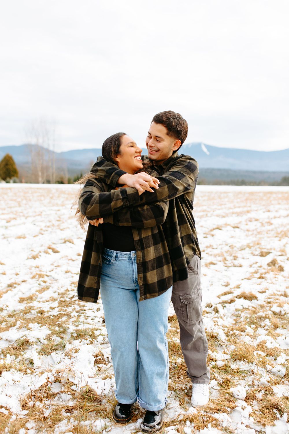 Christmas family photoshoot photographer whiteface mountain lake placid new york adirondack mountains