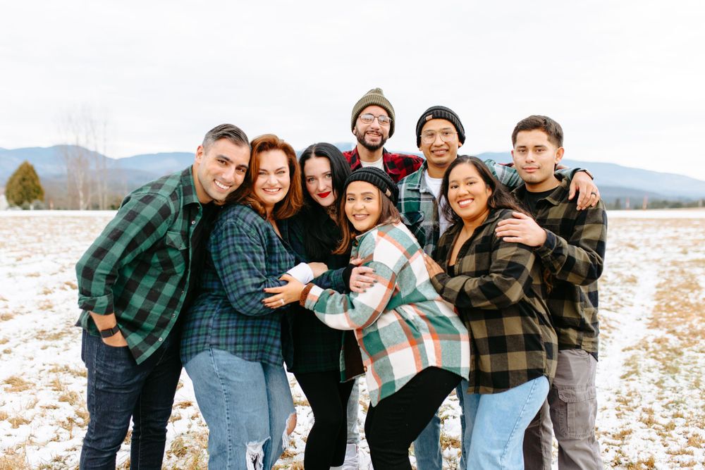 Christmas family photoshoot photographer whiteface mountain lake placid new york adirondack mountains