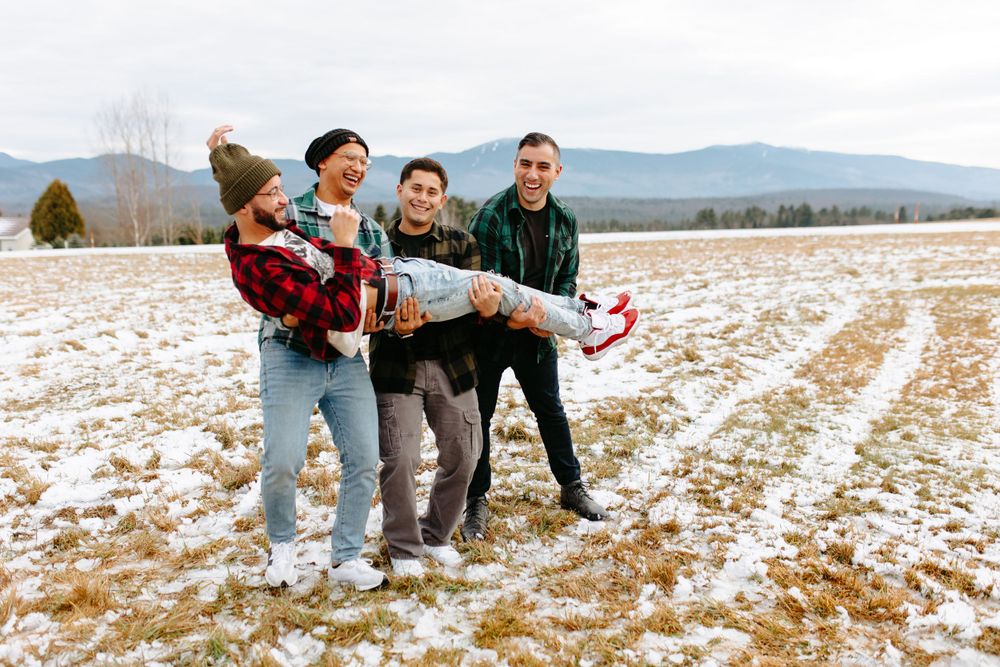 Christmas family photoshoot photographer whiteface mountain lake placid new york adirondack mountains