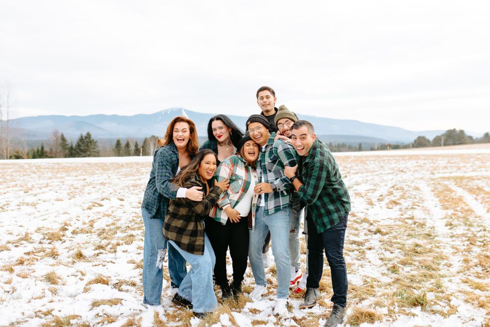 Christmas family photoshoot photographer whiteface mountain lake placid new york adirondack mountains