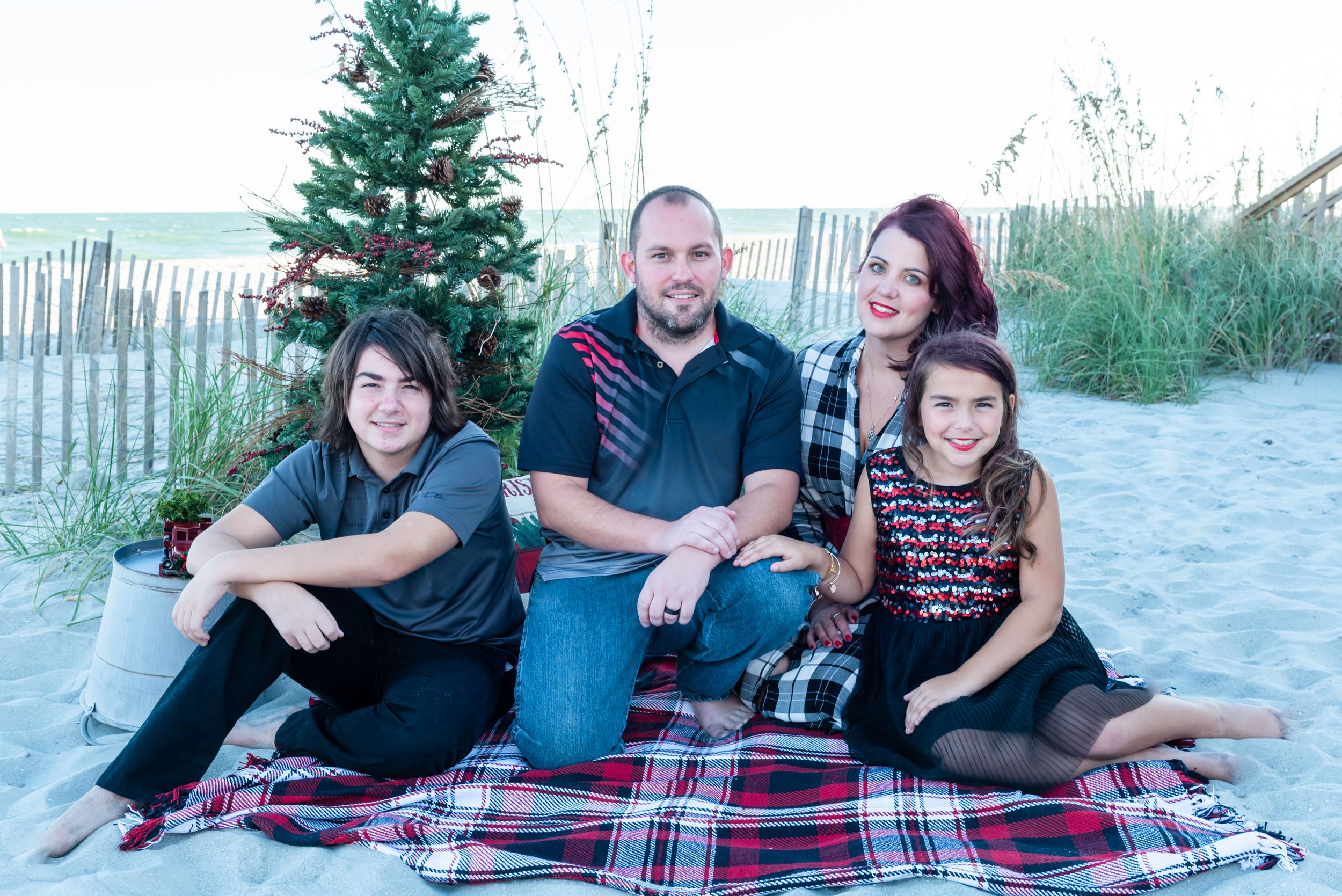 Christmas family portraits