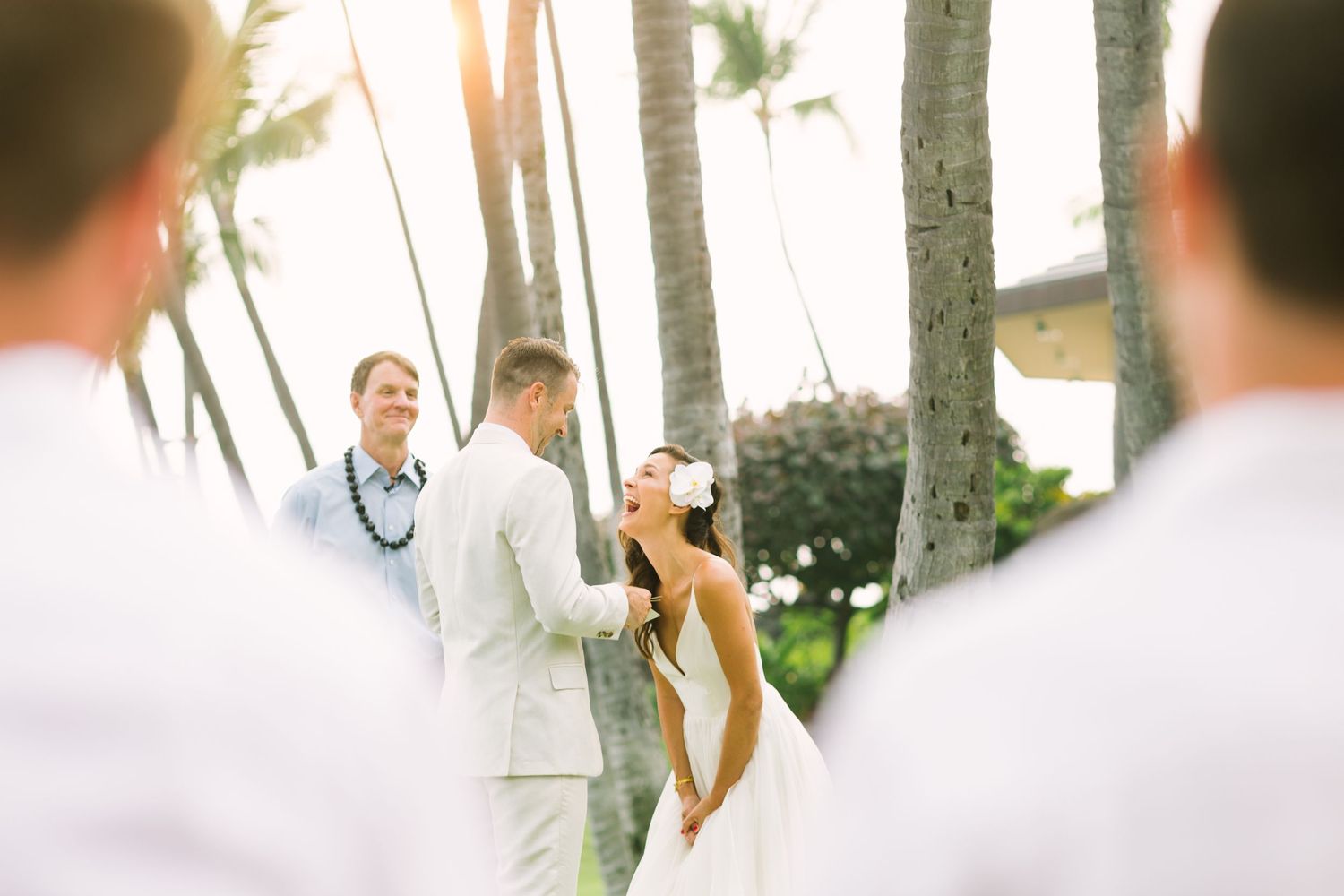 Wedding ceremony in Hawaii