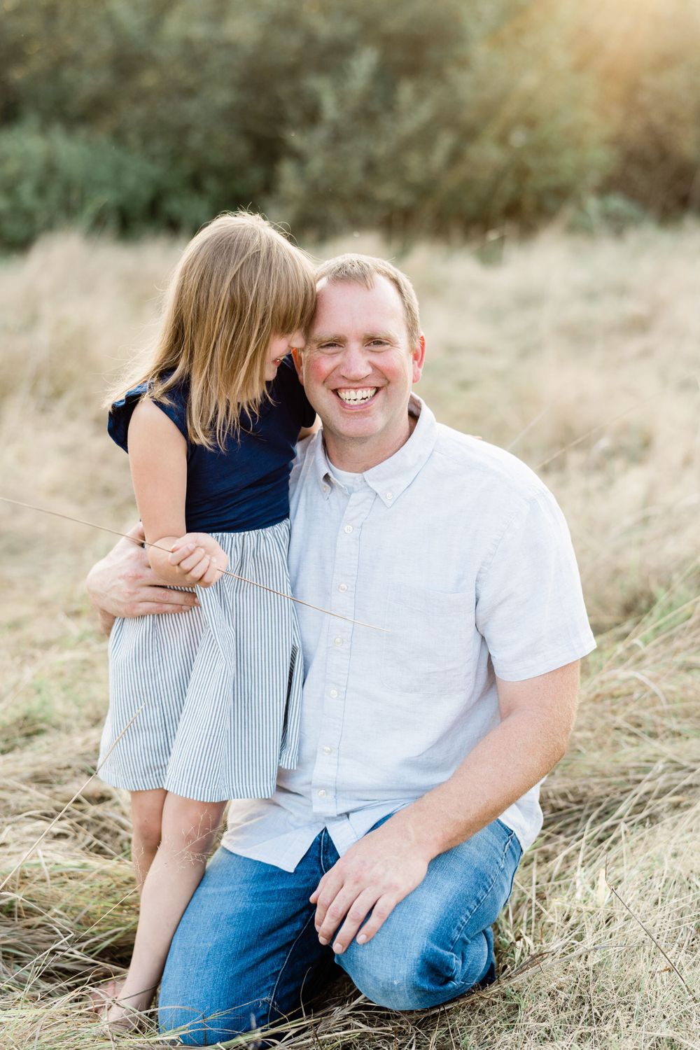 father daughter portraits whatcom skagit county photographer field photo location