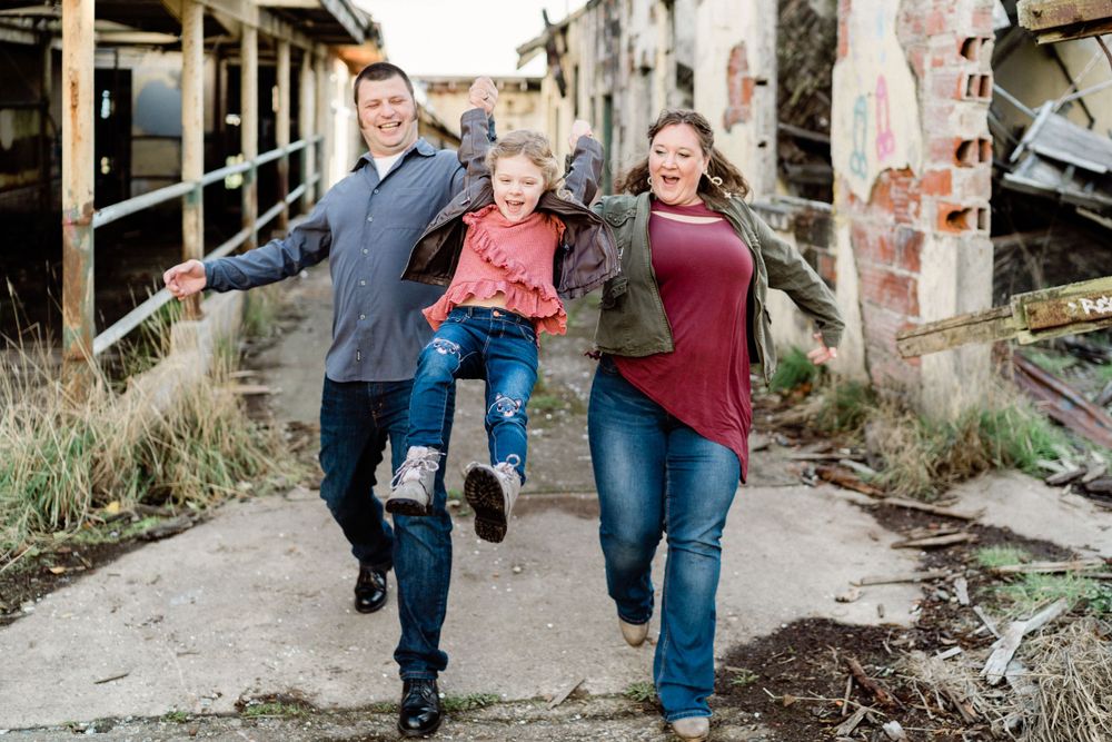 playful family portaits lifestyle photographer whatcom county rustic location