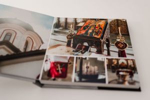 персонализирана висококачествена фотокнига и албум