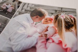 персонализирана висококачествена фотокнига и албум