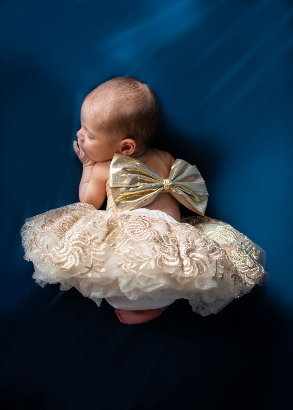 newborn, wrapped, photography, photoshoot, professional, blue, angel wings