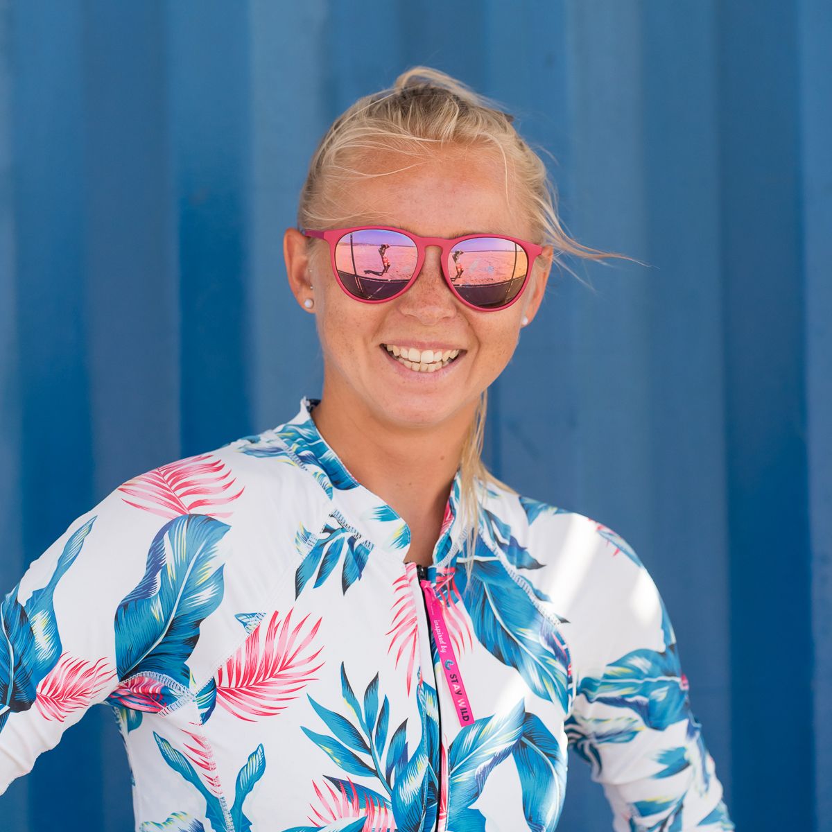 Eye Sea You shooting for NevrBoard women's sportswear