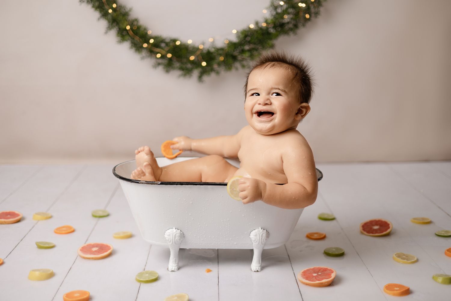 cake smash photography near me, miami baby birthday photoshoot, baby portraits near me
