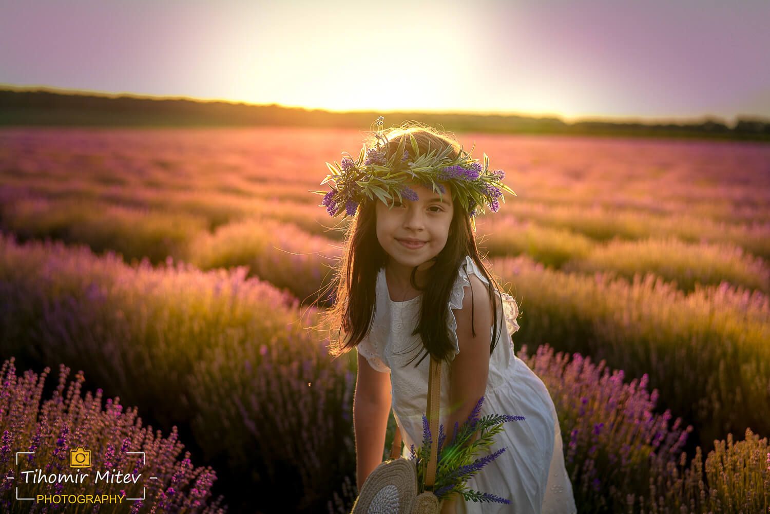Фотосесия с дъх на лавандула Вики Варна