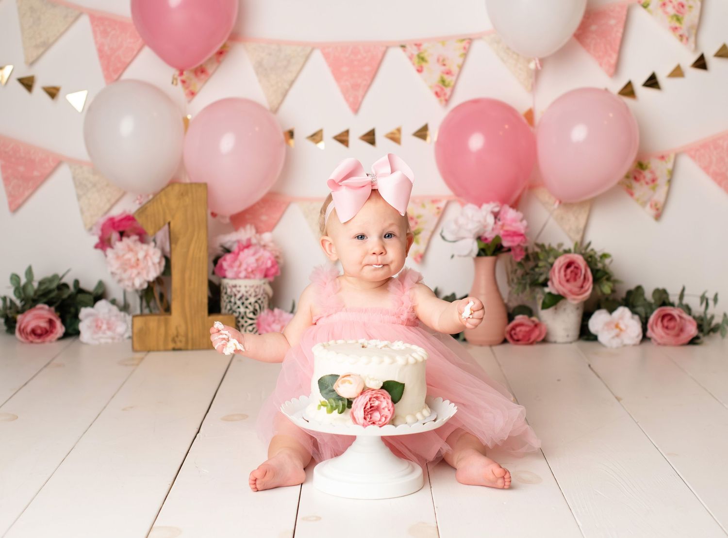 wny cake smash photographer