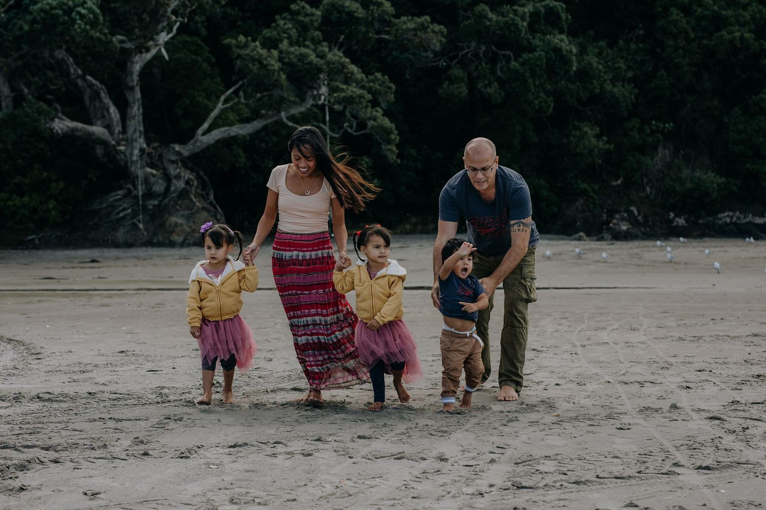 McPhearson Family photos Paeroa influencer family